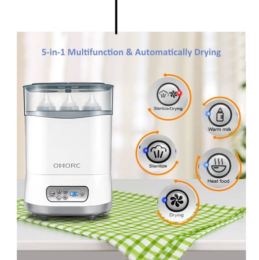 Baby steriliser and dryer 5 in 1