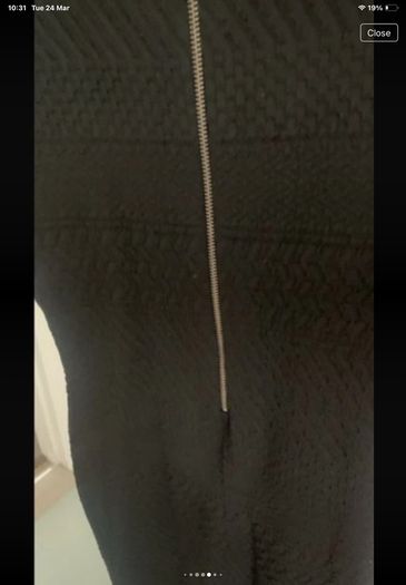 dress Bnwt black street one dress size 12 short sleeve