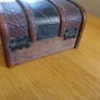 Rare Vintage Wood/Wicker Treasure Box Image 9