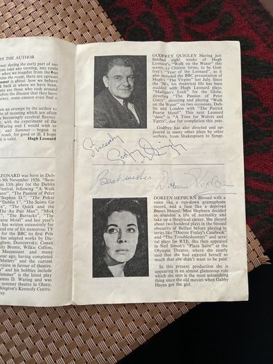 Souvenir program