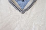 Tommy Hilfiger Vneck Offwhite