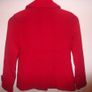 Girl's coat.Chest 31/32in(11-12yrs). Red. Image 2