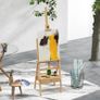 Vinsetto Easel, Artist Easel, Height Adjustable, 1 Drawer, Natural + Black Image 2
