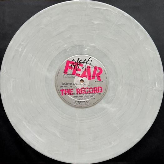 Fear - The Record (LP, Album, RSD, RE, Whi + 7", Single, RE, Red)