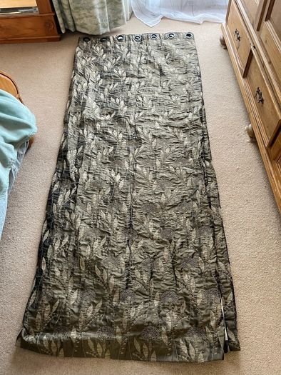 Bespoke handmade door curtain