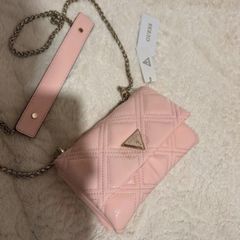 pink guess bag