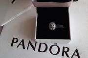 New genuine Pandora sparkling leaves charm