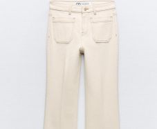 Zara Mini Flare Jeans