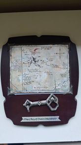 The Hobbit - map & key - Noble Collection