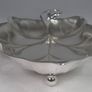 Vintage WMF Silver Plated Grape Vine Leaf Dish, Germany, 9.5 inches Footed Serving Bowl Image 10