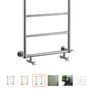 Burlington cleaver radiator / towel rail (chrome) Image 3