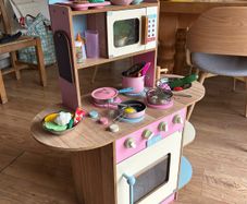 Kids play kitchen