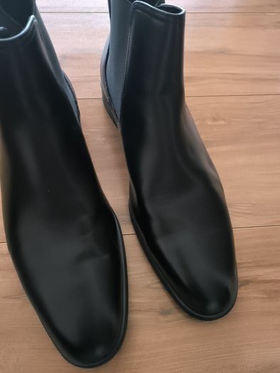 ZARA MEN elegant shoes, size 45, Black