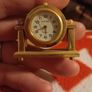 1950s antique clock. ( miniature) Image 3