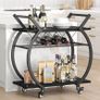 Drinks Trolley for Kitchen, Bar, Dining Room, Living Room, 76 W x 40.5 D x 84 H cm, Vintage Image 8