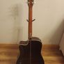 Vintage electro-acoustic guitar Image 5
