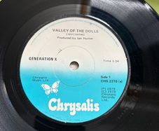 Generation X vinyl single Irish pressing