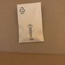New IKEA Landkrabba Rack wirh 5 hooks , white 50 cm Image 3