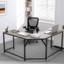 New Greige L Shaped Desk - FREE P&P Image 4
