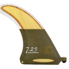Scarfini ECO 7.25" Inch Bamboo Hemp Cork Longboard Fin