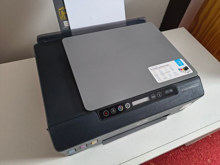 HP Smart Tank Plus 555 Wireless Printer | With Unopened Extra 32XL Black Ink