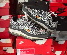 Nike Air Max 98 AOP Black AQ4130-100