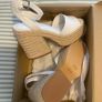 PACKAGE: wedding shoes , wedges and hairband Image 6