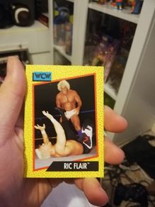 WCW Ric Flair Card - WWE