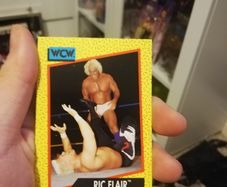 WCW Ric Flair Card - WWE