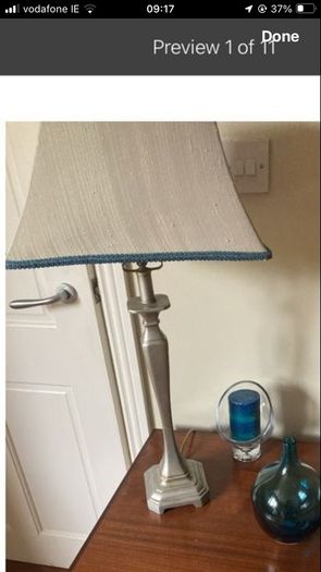 Mix and Match Lamp Shades and Bases - A Large Selection of Table Lamps - Denby, Laura Ashley, Marble Spiral Pillar Lamp, Ceramic Stacked Stone Style base, Small Alabaster / Marble lamps, Solid Brass, Chrome Reading lamp, Solid Wood Base and many more