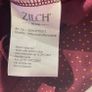 Zilch Amsterdam Plum Burgundy Polka Dot Jersey Soft Blazer Jacket Size XL Image 4