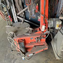 An industrial tyre changing machine