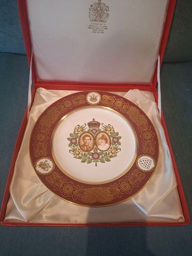 Rare Spode Royal Wedding Plate 1981- Limited Edition 1028/2000
