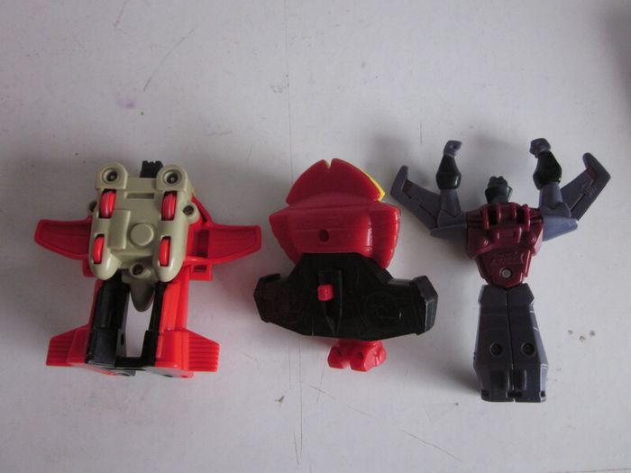 Vintage Mc Donalds Happy Meal transformers Armada Starscream Toy FiguresX3