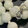 sterling silver necklace with Jadeite Image 2