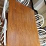 Wood dining table with 6 chairs Image 6