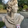 Apollo bust, v v heavy, beautiful piece. D18 Image 7