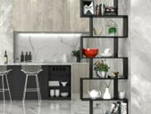 BRAND NEW 6-Tier Wooden Bookcase, S-Shape Display Shelf and Room Divider, Freestanding Decorative Storage Shelving, 190.5cm Tall Bookshelf