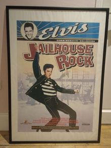Elvis framed Poster