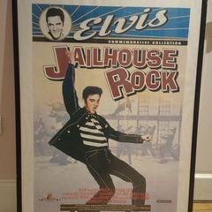 Elvis framed Poster