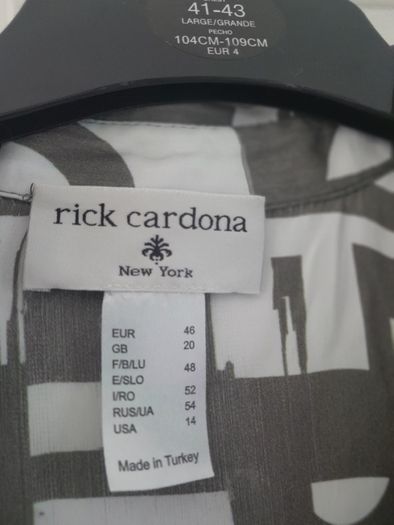 Ladies Shirt Grey & White New