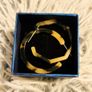 Tortoiseshell Acrylic Hoop Earrings  Geometric Resin Studs for Women Image 2