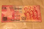 One Cedi 2010 Ghana