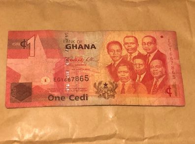 One Cedi 2010 Ghana
