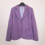 Avalon Lilac Purple Boucle Wool Jacket Blazer 12UK/40EU Image 8
