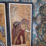 Set of 5 hand made African prints Image 6