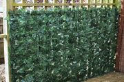 Artificial Ivy Leaf Hedge 1m x 3m Screening Panels On Roll Privacy Garden Fence