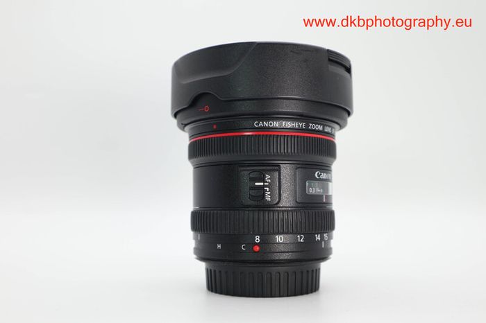 Canon EF 8-15mm F4L USM Fisheye Ultra-Wide Lens #0468