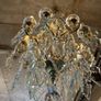 Crystal and Brass Large French Style Chandelier. Image 2