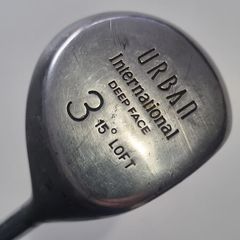 Urban International Deep Face 3 Wood Graphite Shaft Full Boron Very Good Condition